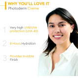Bioderma - Photoderm Creme Sun Active Defense 50spf - Invisible, 40ml - 5 miniature