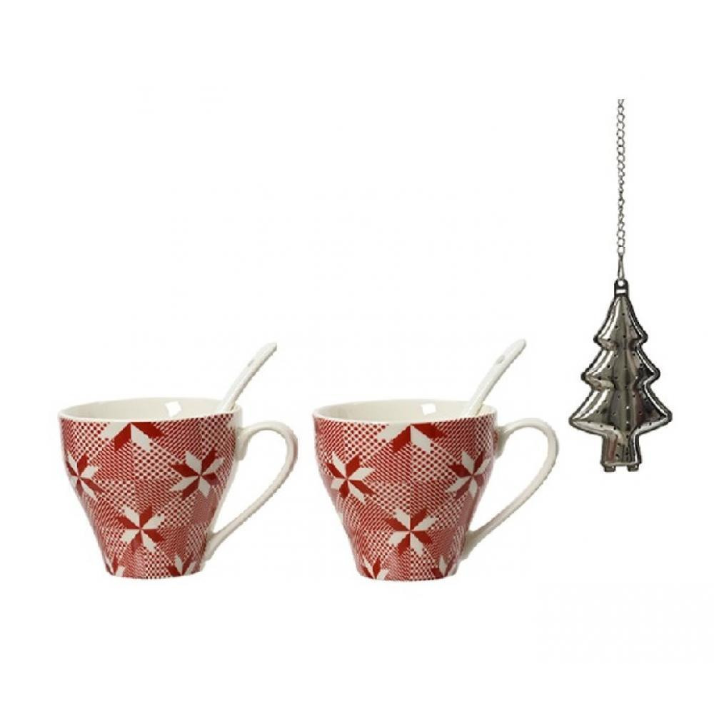 Kaemingk Decoris Tea Set Porcelain Assorted 1 Piece - 1