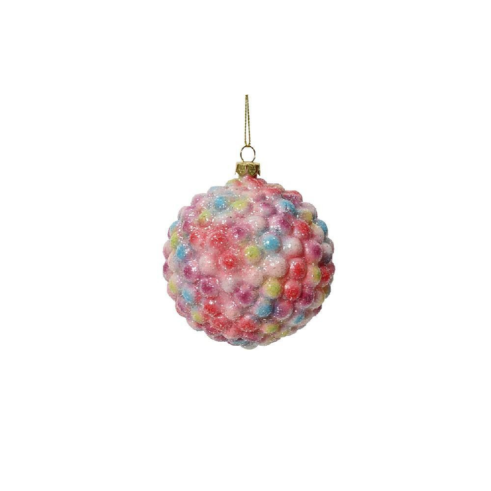 Kaemingk Decoris 8.5 cm Bauble Plastic Small Colorful Baubles - 1