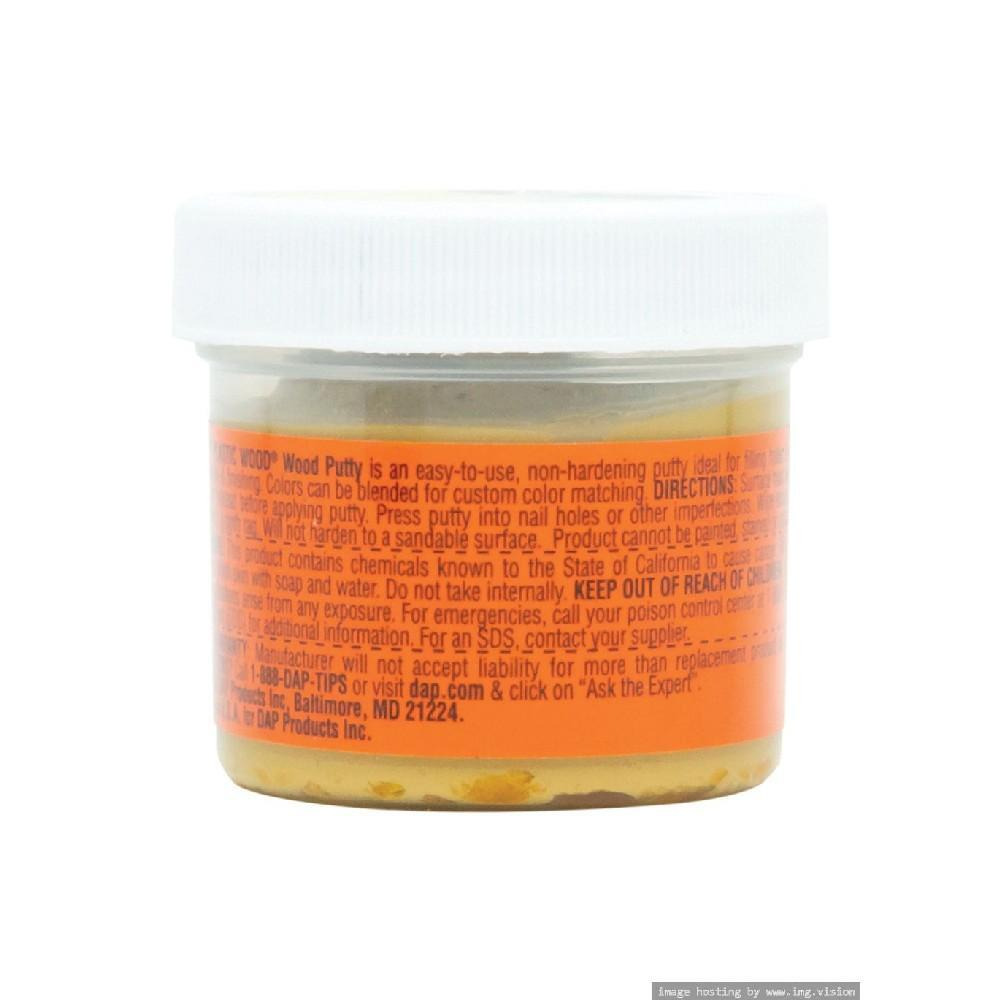 معجون خشب بلاستيكي من DAP، 3.7 أونصة من خشب البلوط الخفيف - 1