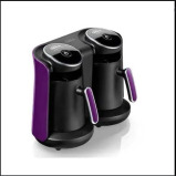 OK-006-MD ماكينة صنع القهوة التركية Arzum Okka Minio DUO "أرجواني" وأسود وأرجواني - 7 miniature