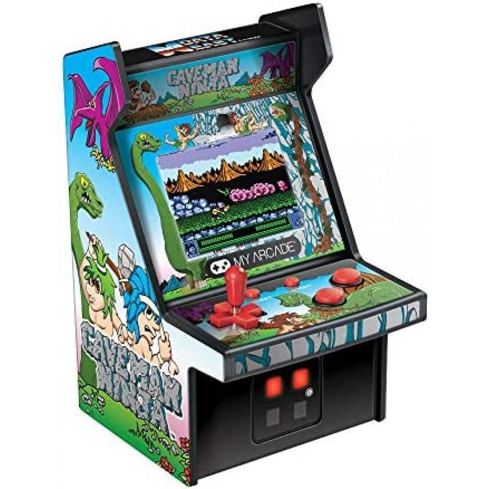 6" Collectible Retro Caveman Ninja Micro Player (Electronic Games) - 3