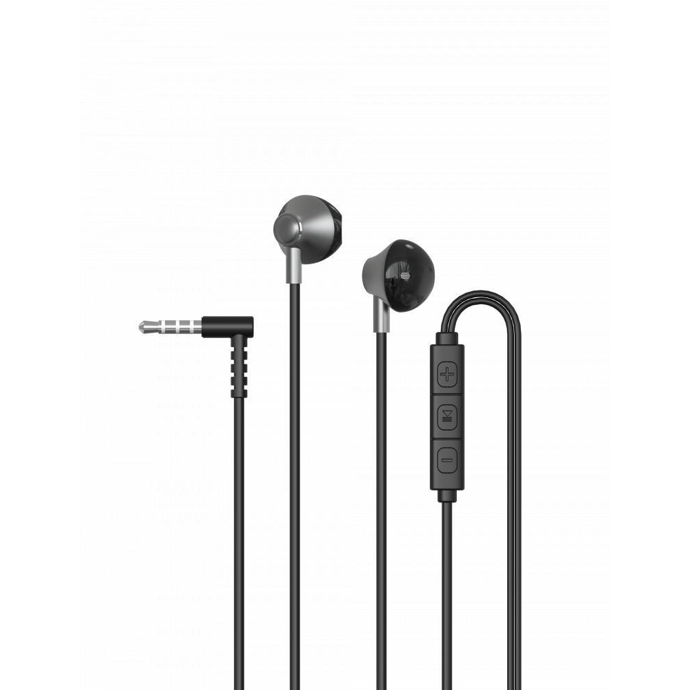 Evolt WSH-700 Wired Stereo Headset with 3.5mm Connector BLACK with Snug fit Earbuds Design - 2