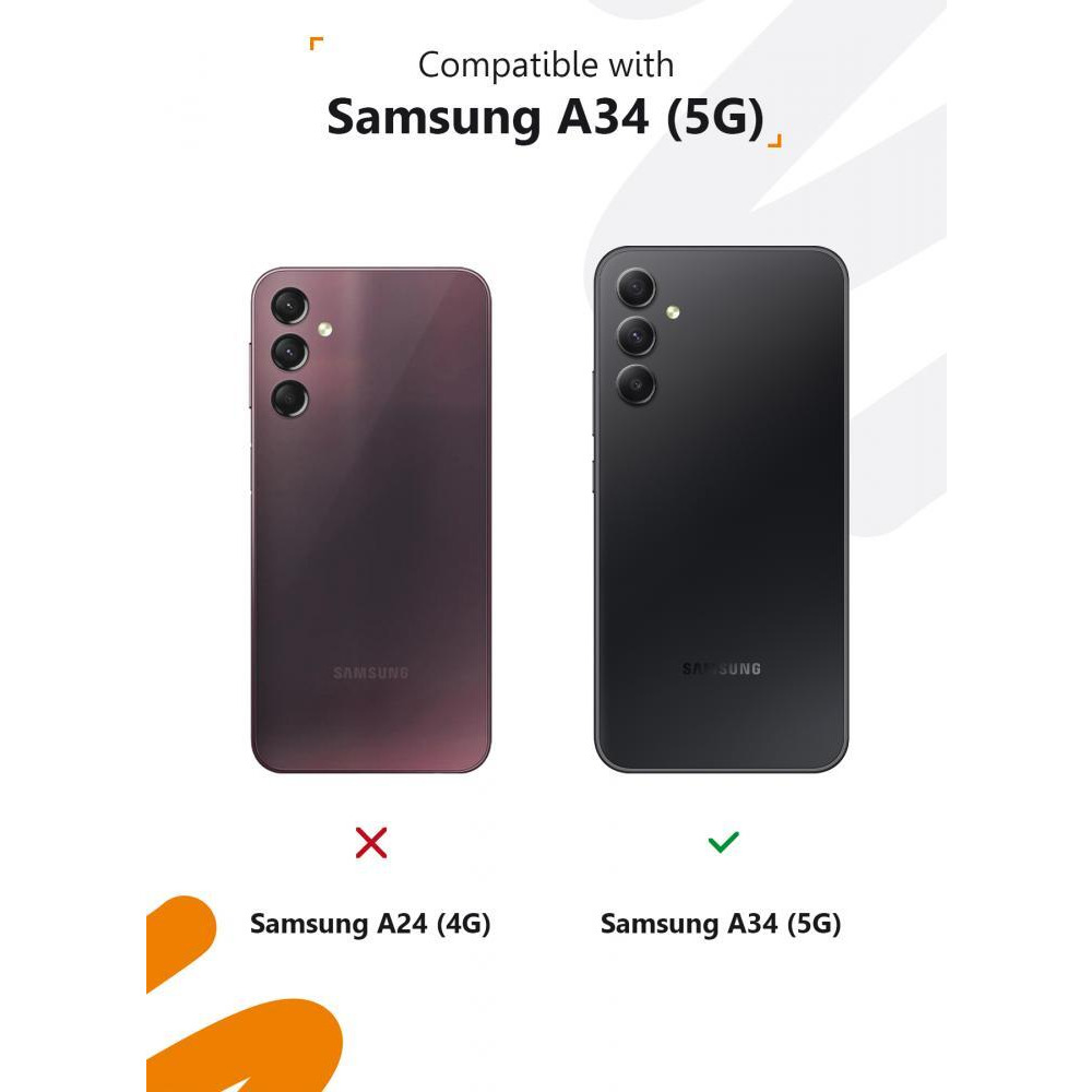 Protective Case Cover for Galaxy A34 (5G) with JDM Pattern - 6