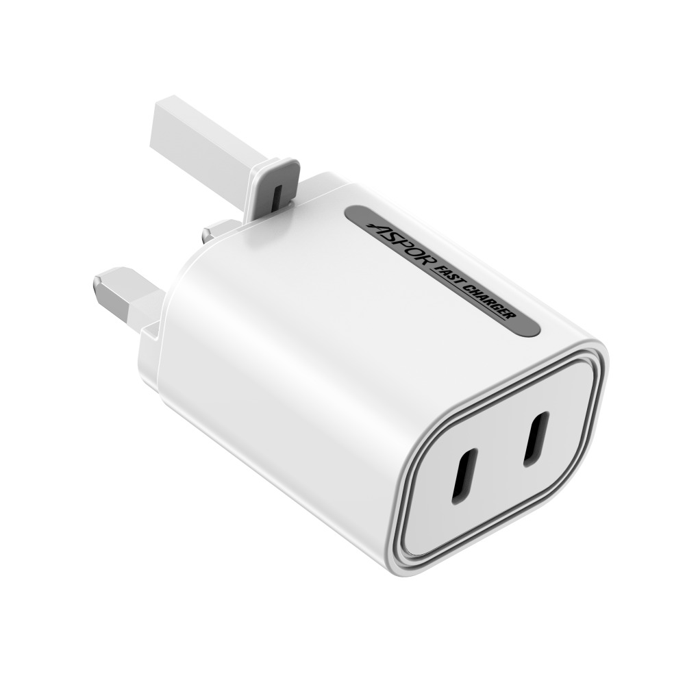 Быстрое зарядное УСТРОЙСТВО ASPOR, быстрое ЗАРЯДНОЕ УСТРОЙСТВО 2 В 1, 45 ВТ Для IPHONE, Samsung, Vivo \ & Honor и т. д. - 1