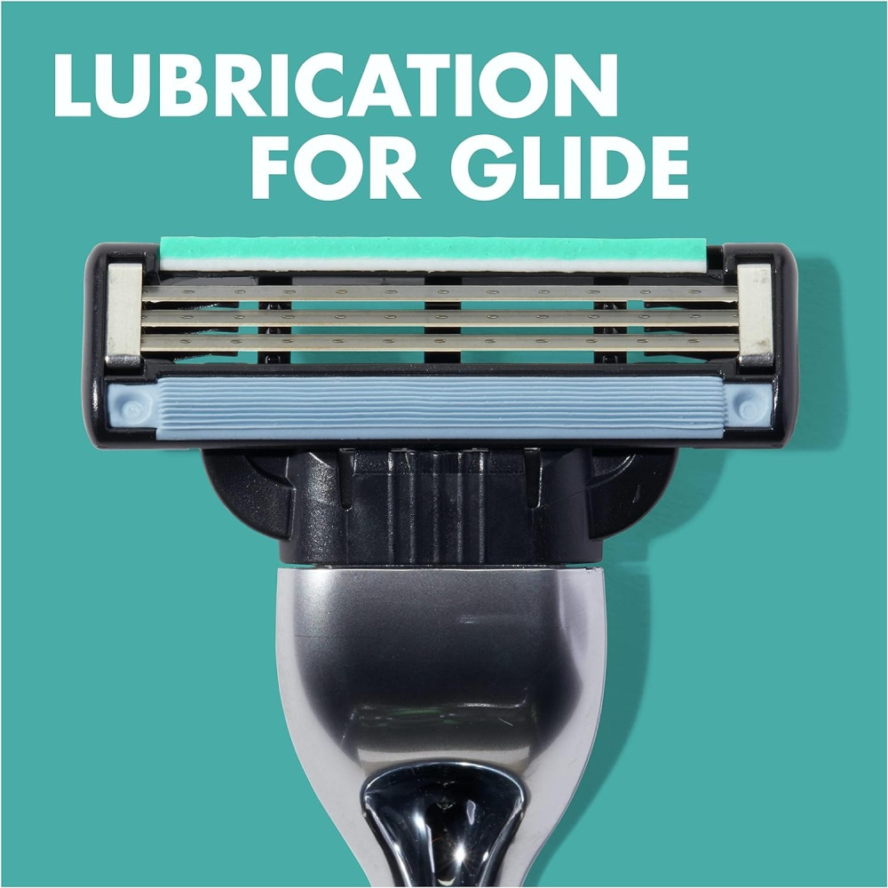 Gillette mach 3 упаковки - 4