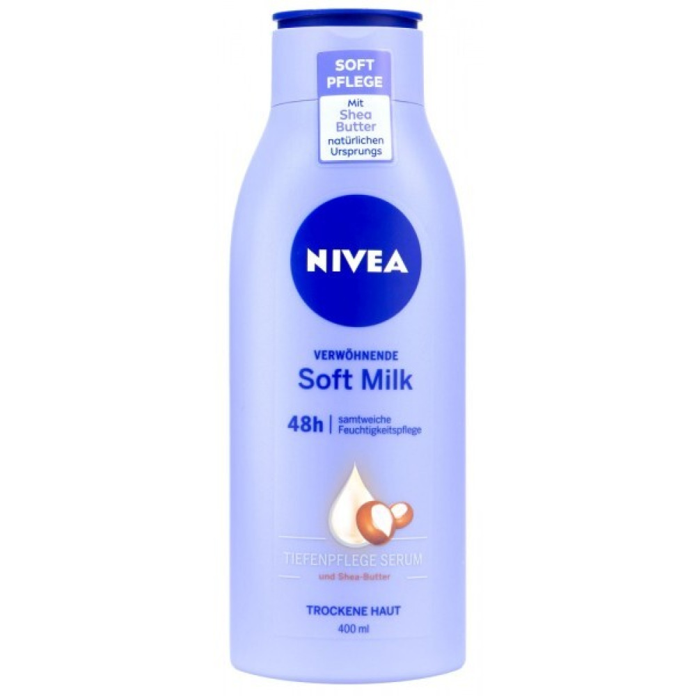 NIVEA, Pampering soft milk, Moisturising with shea butter, 400 ml - 1