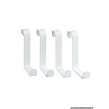 Wenko Door Hooks White Matte 4 Pieces - 2 miniature