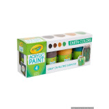 Crayola 4 Oz Multi Surface Acrylic Earth Colors - 1 miniature