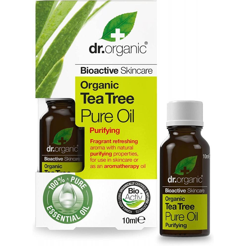 Dr. Organic / Organic tea tree pure oil, 10 ml - 2