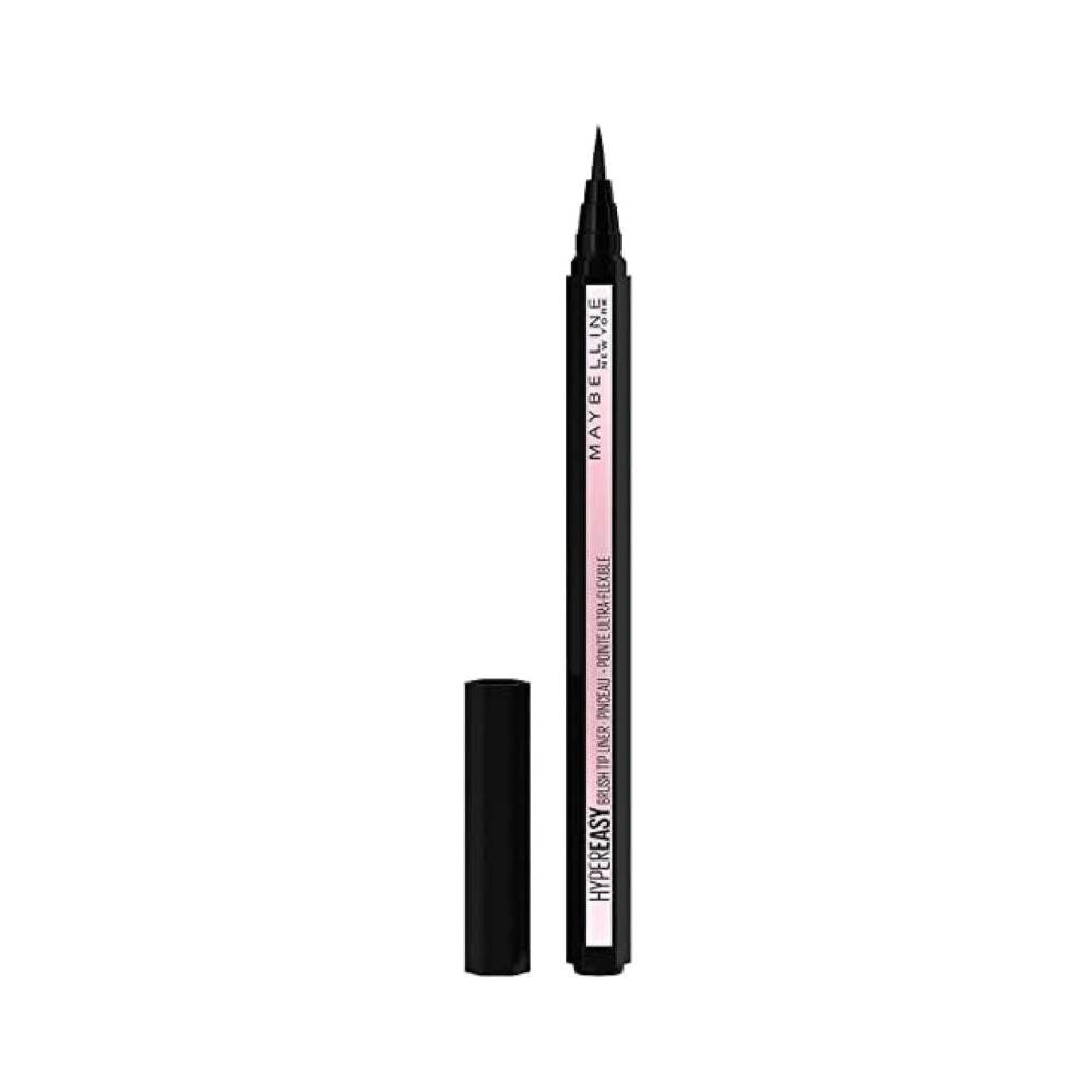 Maybelline New York Liquid Eyeliner, Brush Tip, Long-Lasting and Waterproof colour Black - 2