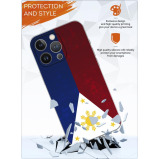 Protective Case Cover for Apple iPhone 14 Pro Max (6.7) Flag of the Philippines - 3 miniature