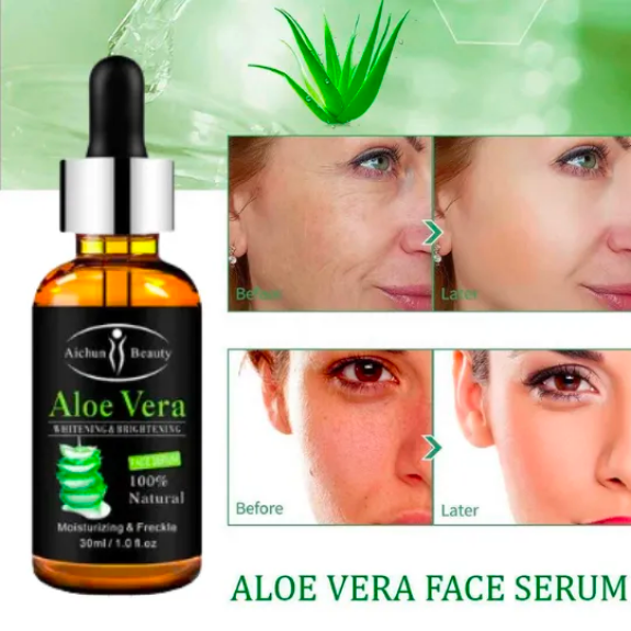 Buy Aichun Beauty Aloe Vera Whitening & Brightening Face Serum Hydrating,  Soothing, and Skin Lightening 30ml in Dubai, UAE | WEE (00130079)