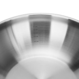 Fissman Wok Vero 32cm/5LTR With Glass Lid Stainless Steel - 8 miniature