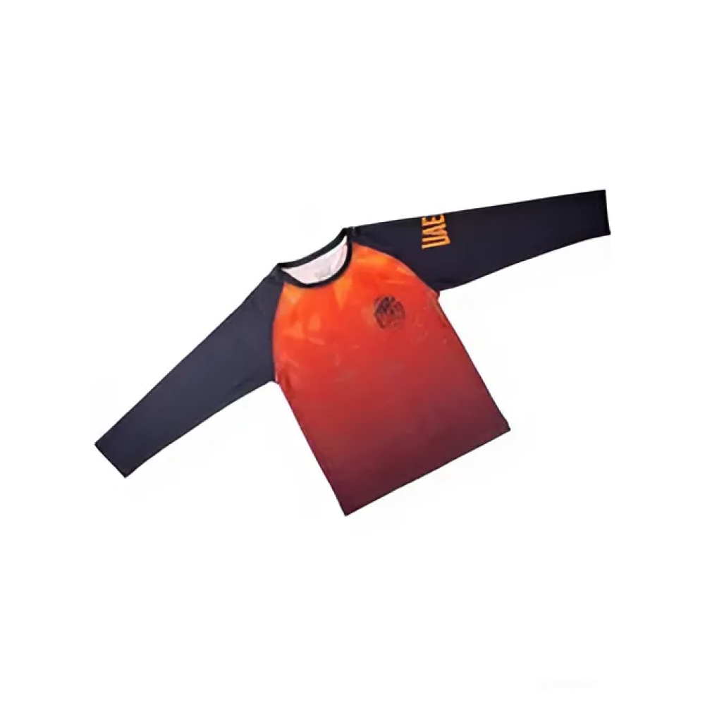 UAEJJ Jiu Jitsu Long Sleeve Rash Guard for Adults - L - 4