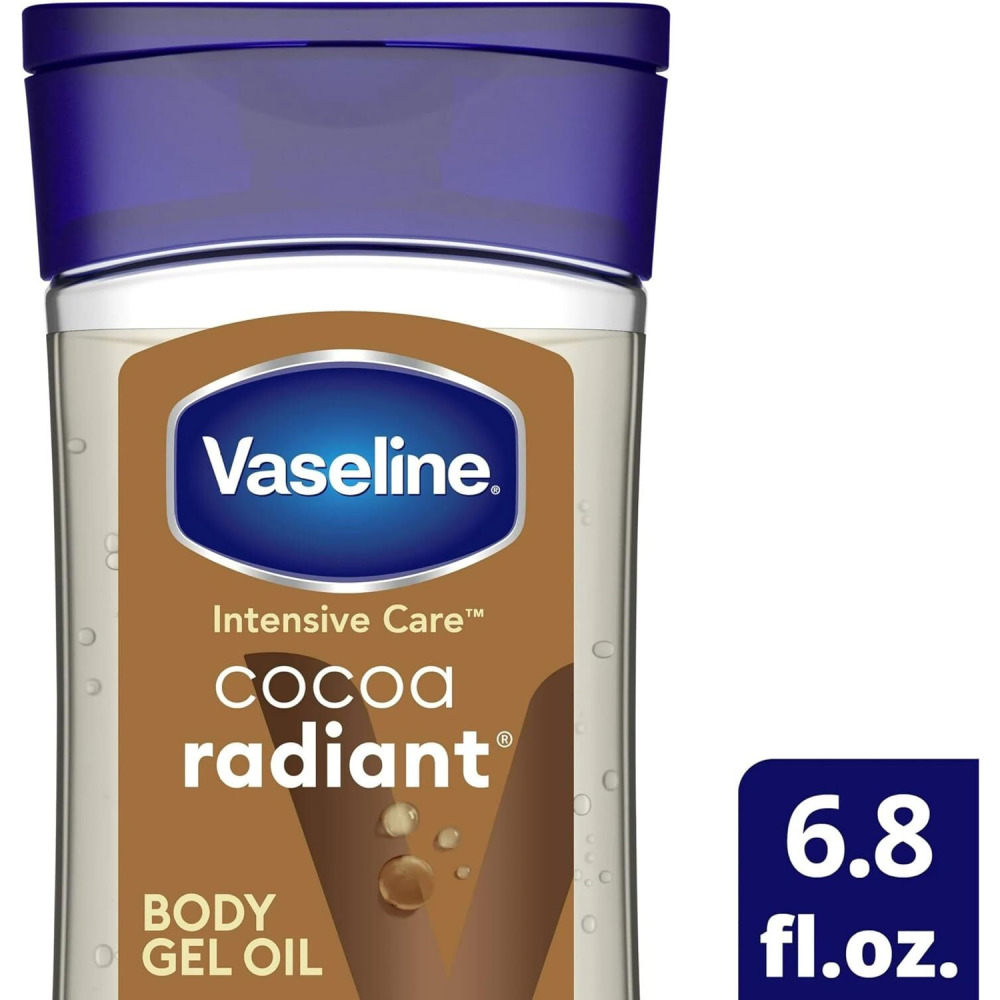 Vaseline, Intensive Care Body Gel Oil, Cocoa Radiant, 200ml, Pack of 6 - 5