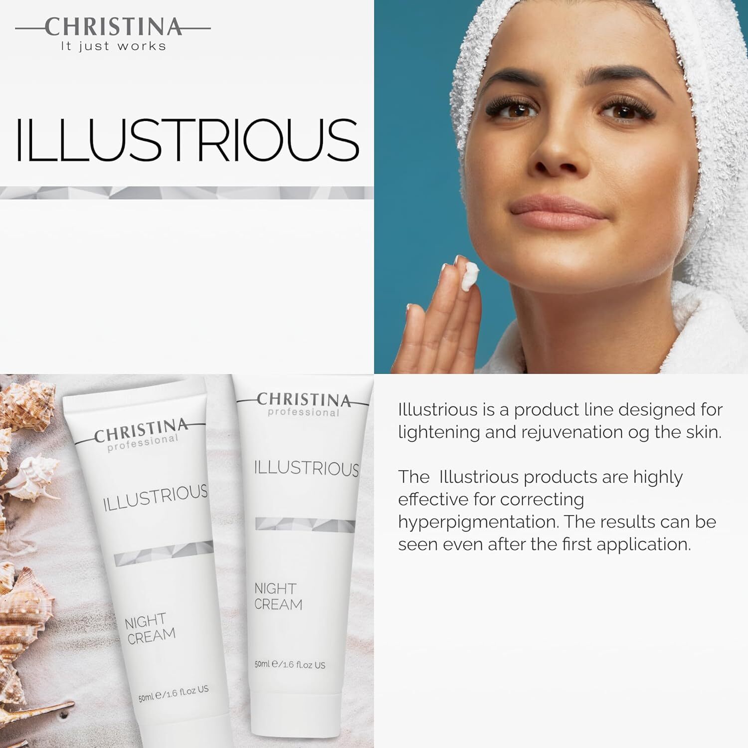 Buy ILLUSTRIOUS - NIGHT CREAM 50 ML in Dubai, UAE | WEE (00097387)