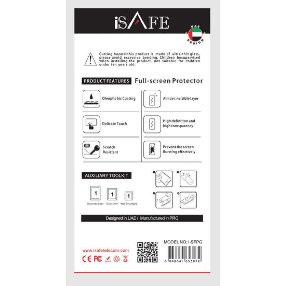 ISAFE HD GLASS SCREEN GUARD IPHONE 14 PRO MATTE PRIVACY - 3