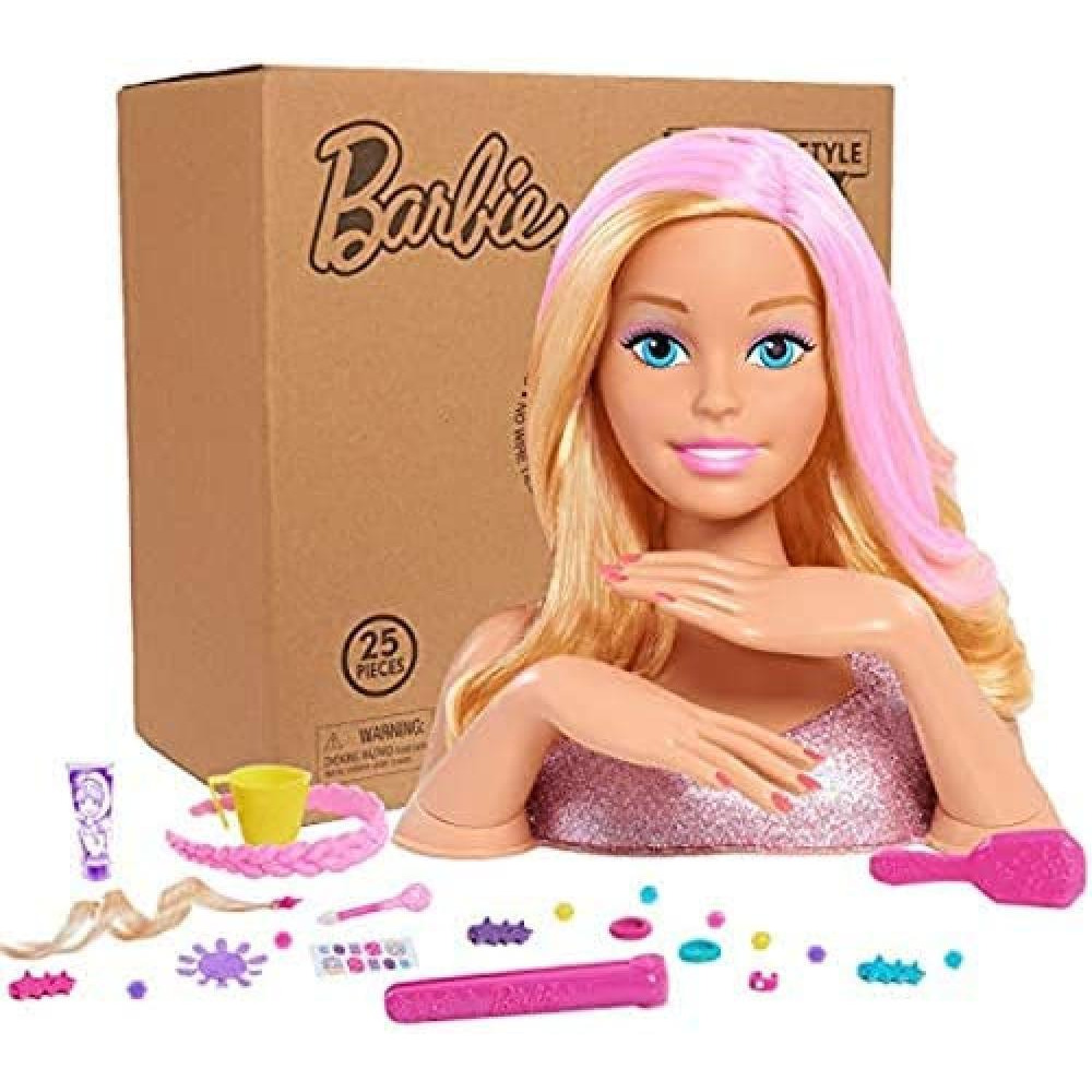 Barbie Deluxe Styling Head(Blonde)- Brown er - 2