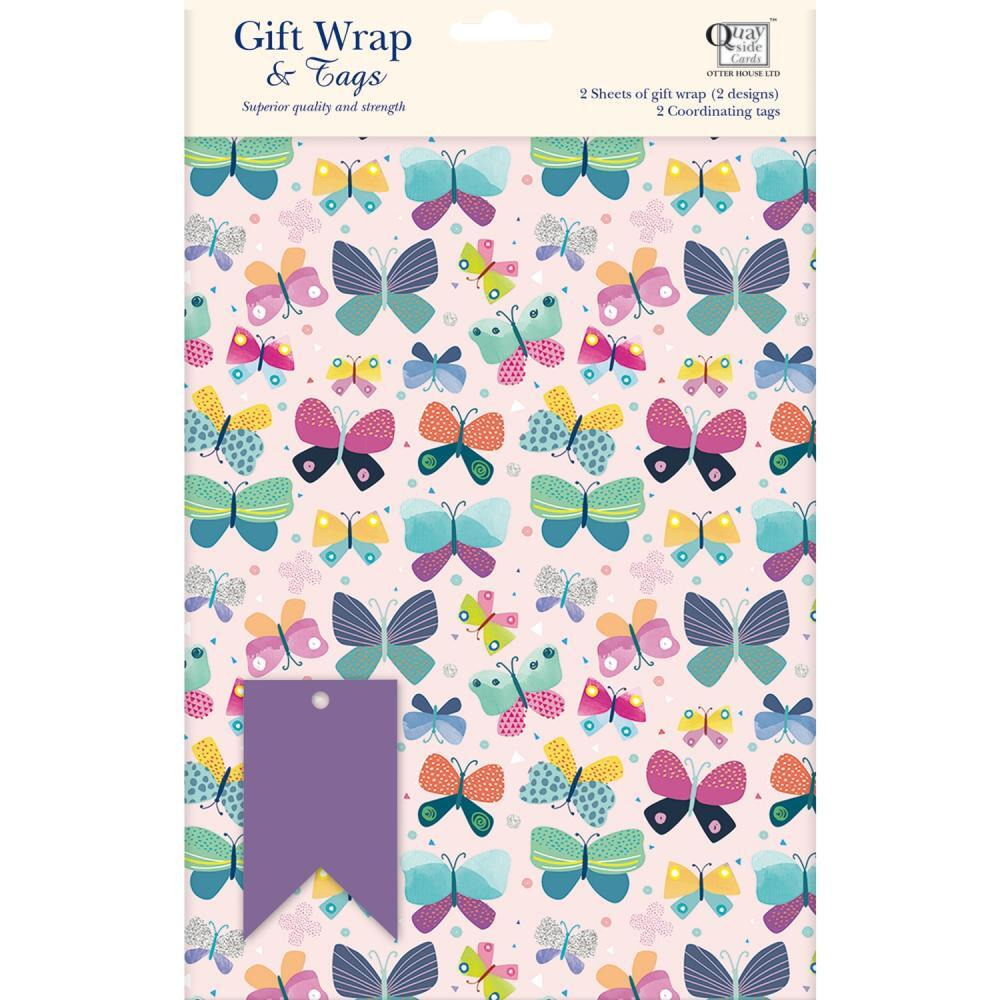 Butterfly Gift Wrap - 1