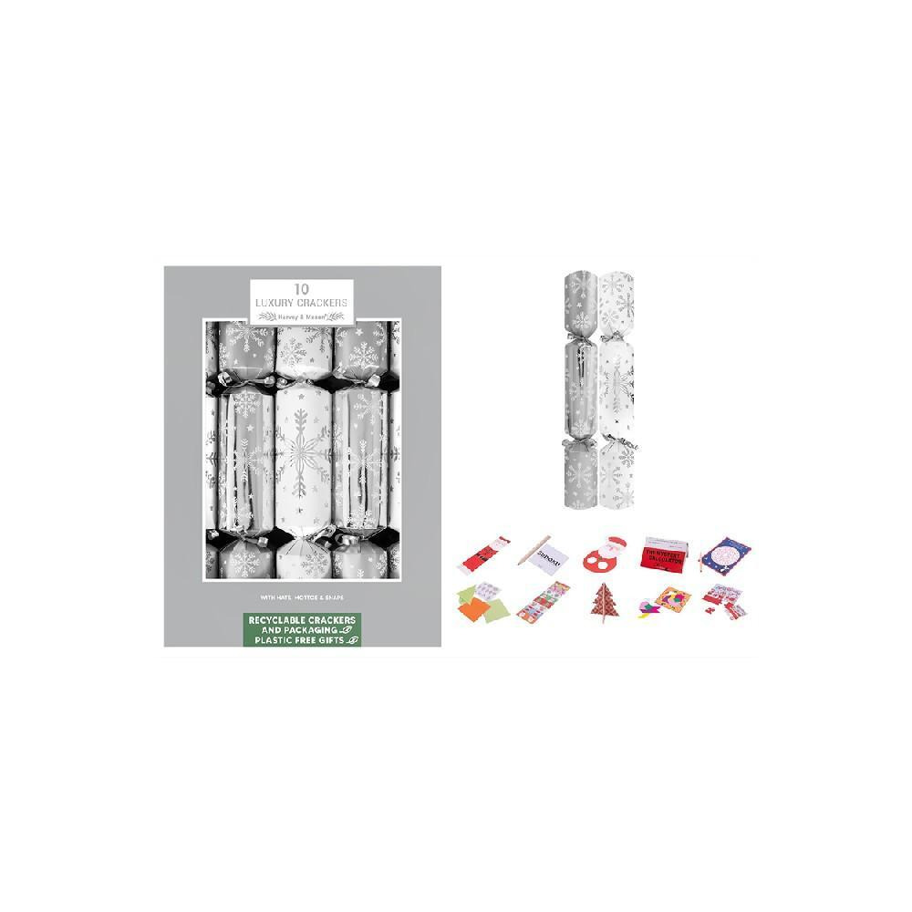 RSW 10 Luxury Snowflake 14 inch Crackers - 1