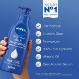 ЛОСЬОН Для Тела Nivea Для ОЧЕНЬ Сухой Кожи, Питательное МИНДАЛЬНОЕ Масло И Витамин Е, 400 мл - 2 miniature