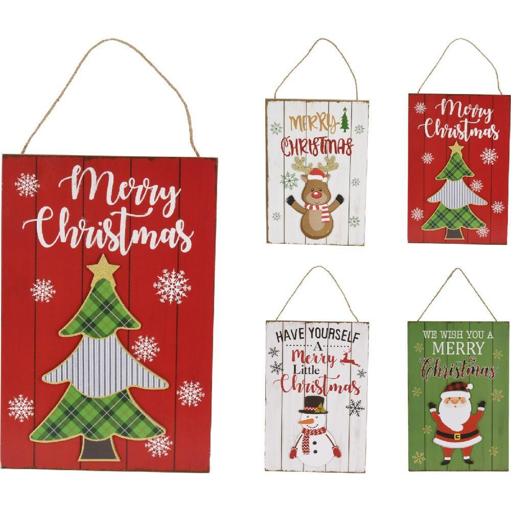 تمثال كوبمان لعيد الميلاد على الحائط مقاس 30 سم، قطعة واحدة متنوعة - 1