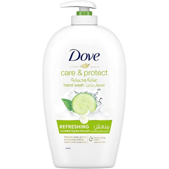 DOVE, Ручная стирка, Огурец и зеленый чай, 13,8 эт. унция (500 мл)