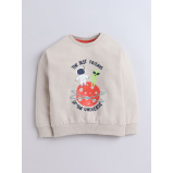 КОМПЛЕКТ ИЗ 2 Предметов: Толстовка с Принтом «ПАНДА» и Джоггеры для мальчиков (12–18 месяцев), бежево-оранжевый - 3 miniature