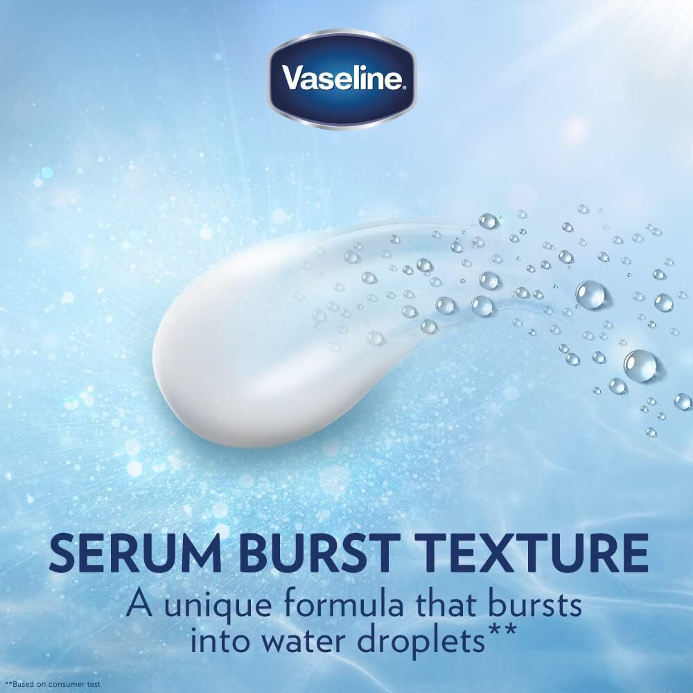Vaseline Healthy Bright Gluta-Hya Serum Burst Lotion Dewy Radiance 330ML - 6