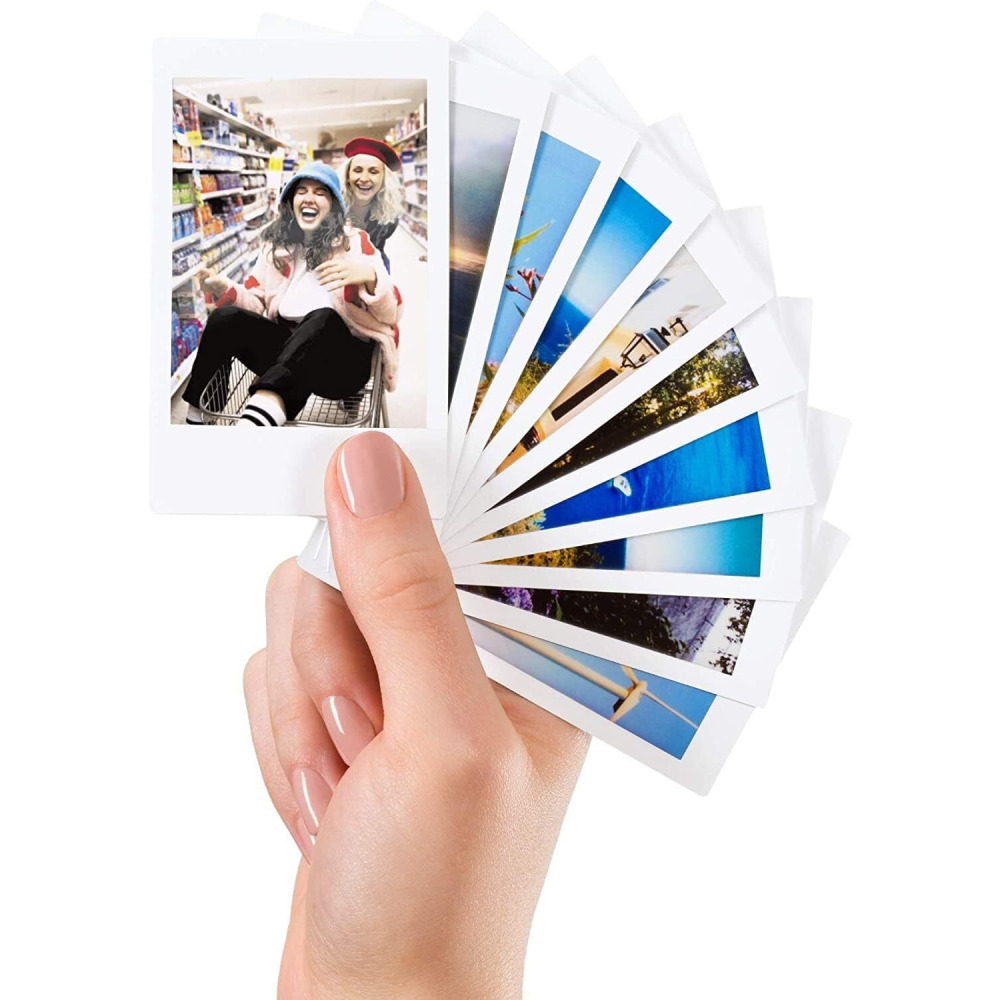 Fujifilm Party pack, Instax Film Mini, bundle of 10 packs, 100 Shot film White border - 4