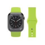 Perfii Solid Silicone Replacement Band for Apple Watch 49, 45, 44, 42 mm Series Ultra 8/7/6/5/4 SE - 1 miniature