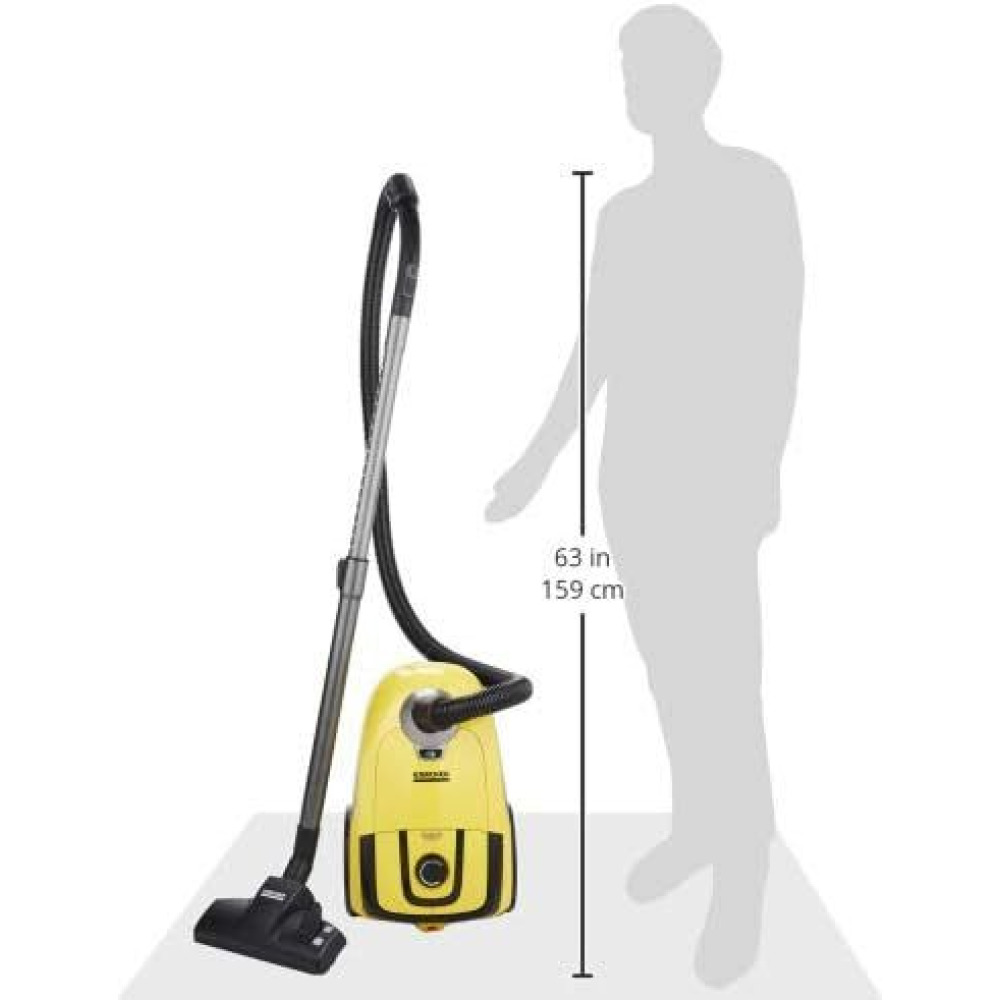 Vacuum Cleaner Karcher, 1100W only, yellow - 5