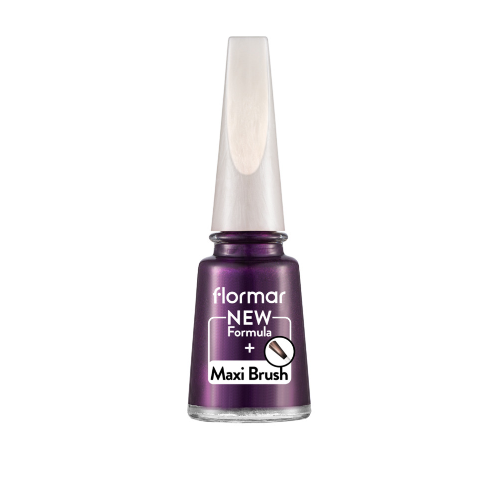 Flormar Pearly Nail Enamel  - PL432 Violet Defense -New - 1