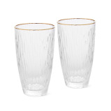 Fissman 2-Piece Glasses 500ml Glass - 1 miniature