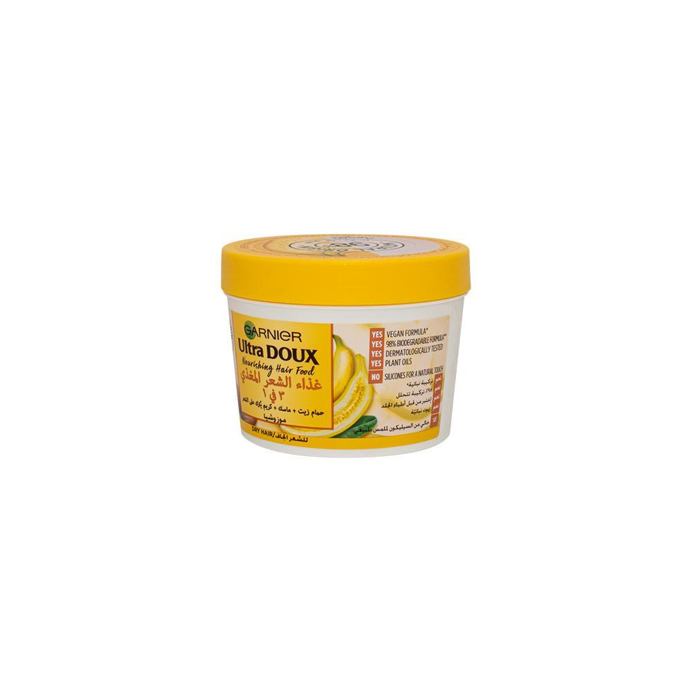 Garnier / Hair mask, Ultra Doux, Banana and coconut, For dry hair, 390 ml - 2