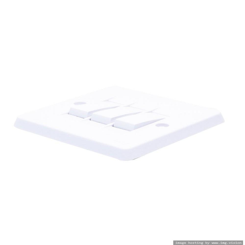 Tenby Switch 3 Gang 1 Way - 3