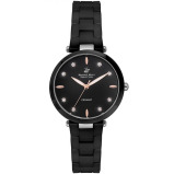 BEVERLY HILLS POLO CLUB Ceramic Bracelet Women's Analog Black Dial Watch - BP3102X.350 - 1 miniature