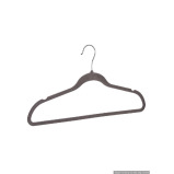 Wenko Flocking Hangers Set of 5 Grey - 2 miniature