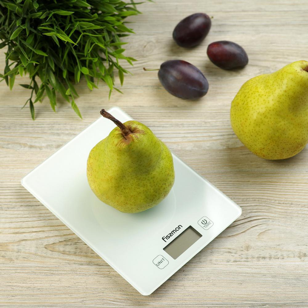 Fissman Electronic Kitchen Scales 19x14x1.4cm - 2