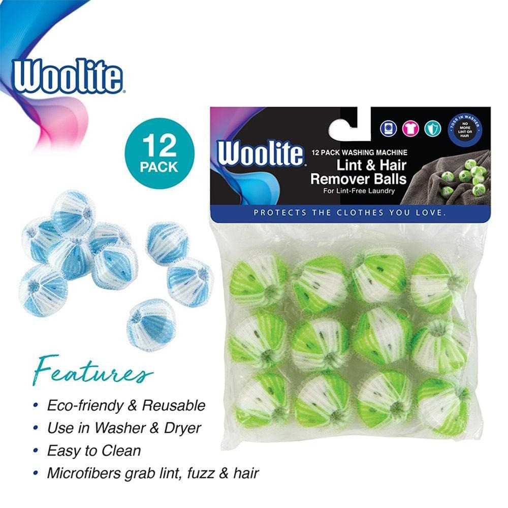 Simplify Washing Machine Lint and Hair Removal Balls, 12 Pack - 1
