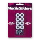 Magic Sliders, 8 Шт. В упаковке, 34-Дюймовые Круглые Слайд-Диски - 1 miniature