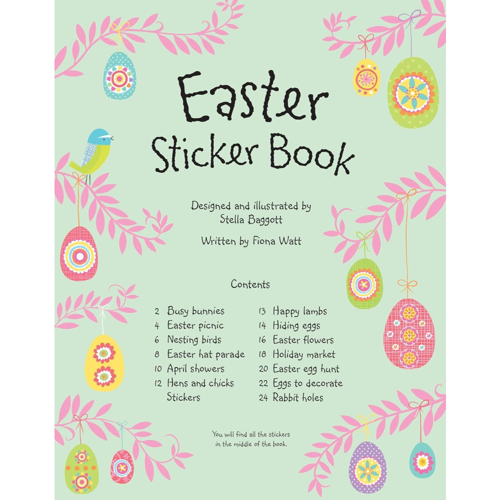 Usborne Easter Sticker Book - 2
