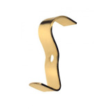 Ook 2 قطعة خطاف قالب عريض من النحاس - 1 miniature