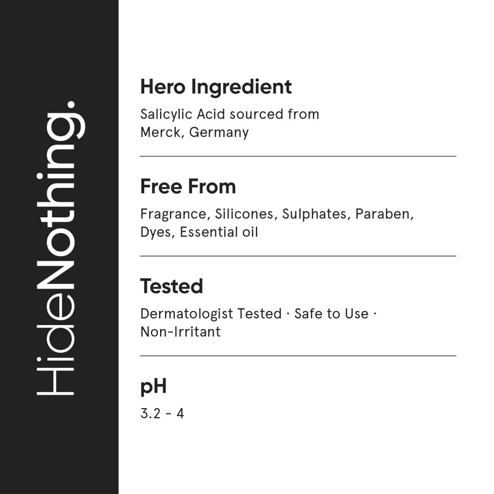 Minimalist 2% Salicylic Acid Serum For Acne, Blackheads and Open Pores 1 fl oz, 30ml - 5