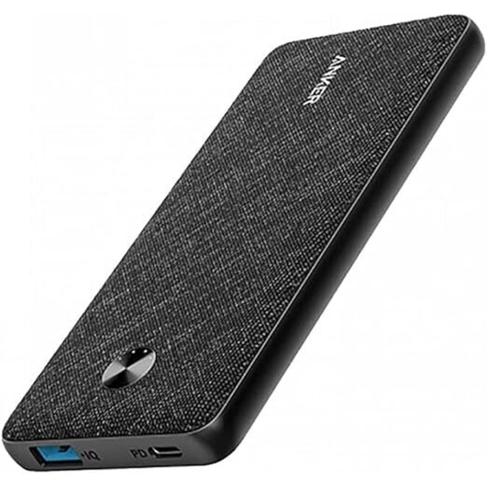 أنكر، شاحن متنقل باور كور III سينس 10 كيه، 10000 ملي أمبير، يو اس بي سي، أسود - 1