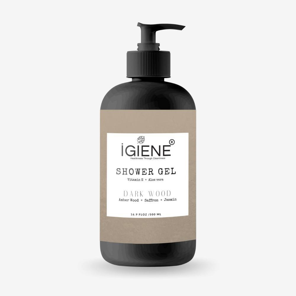 IGIENE Shower Gel - Dark Wood - 500 ml - 1