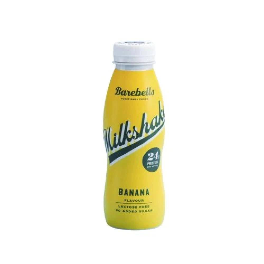 BAREBELLS, Banana Milkshake, Sugar Free and Locus Free, 330 ml - 1