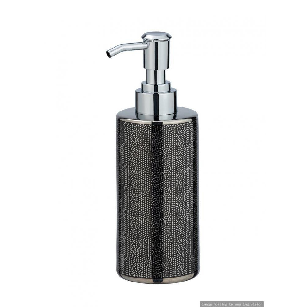 Wenko Soap Dispenser Mod. Nuria Silver/Anthracite - 2