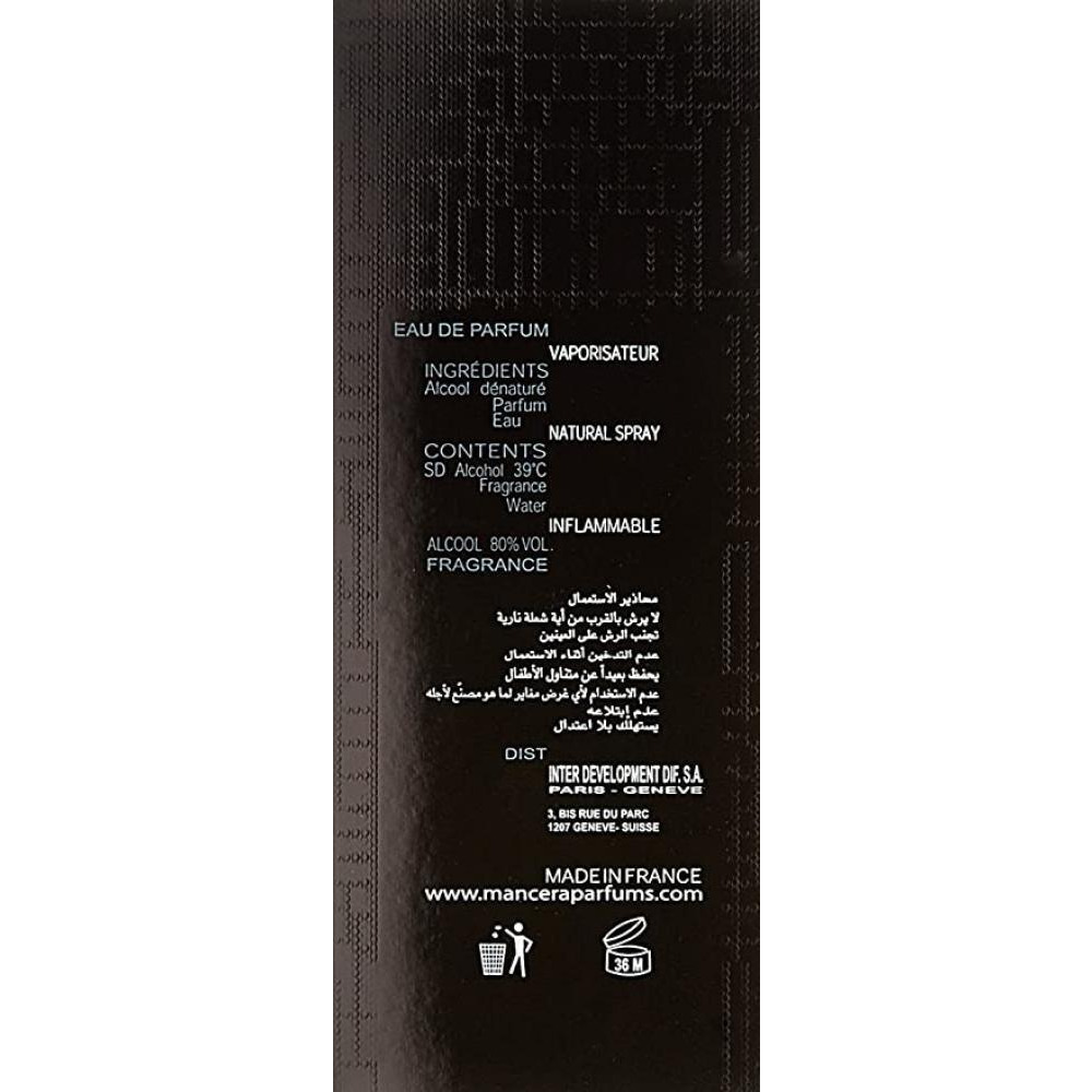 Mancera / Eau de parfum, Roses Vanille, 120 ml, For women - 3